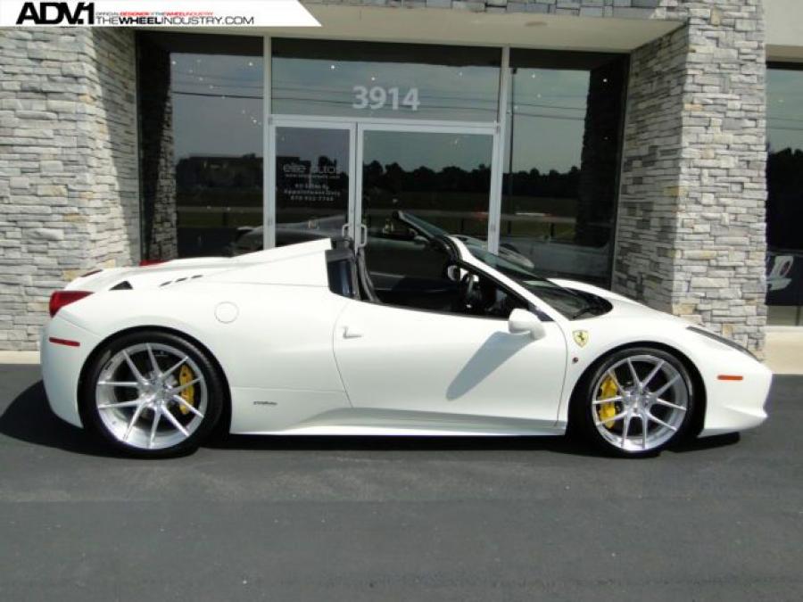  Ferrari 458 Italia on ADV.1 Wheels (ADV50MV1SL) 2015 года  (фото 12 из 16)